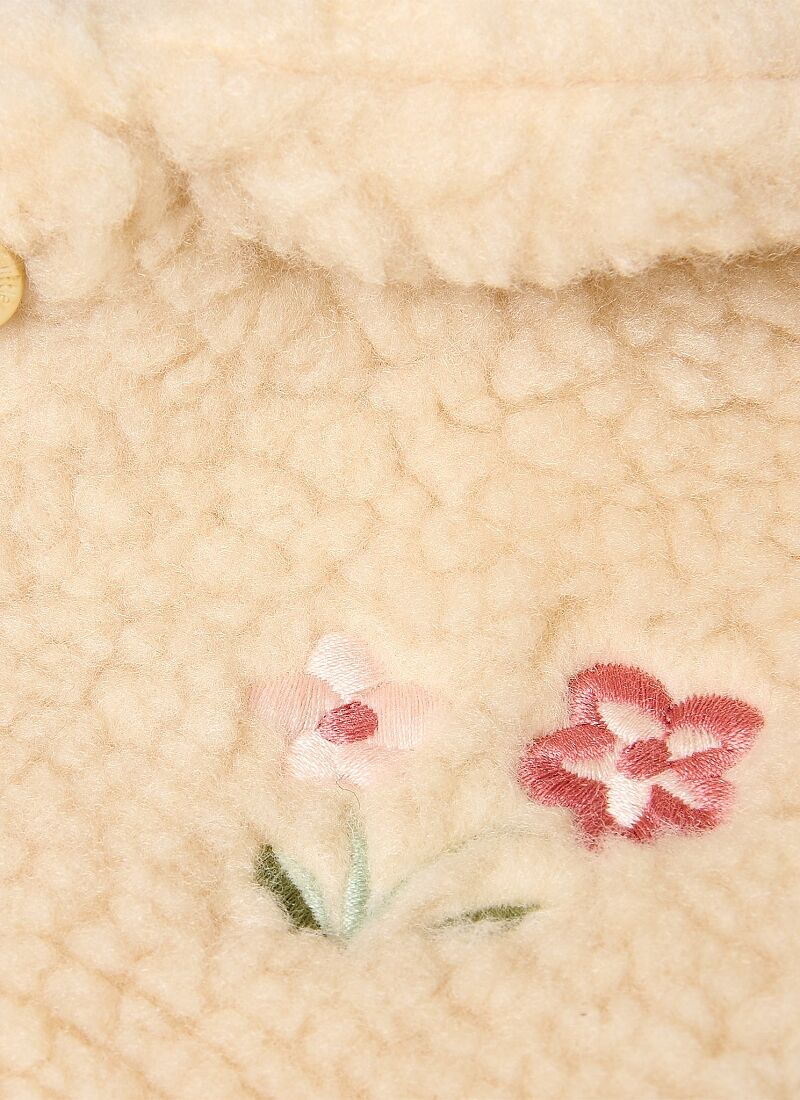 CARDIGAN TEDDY VANILLA