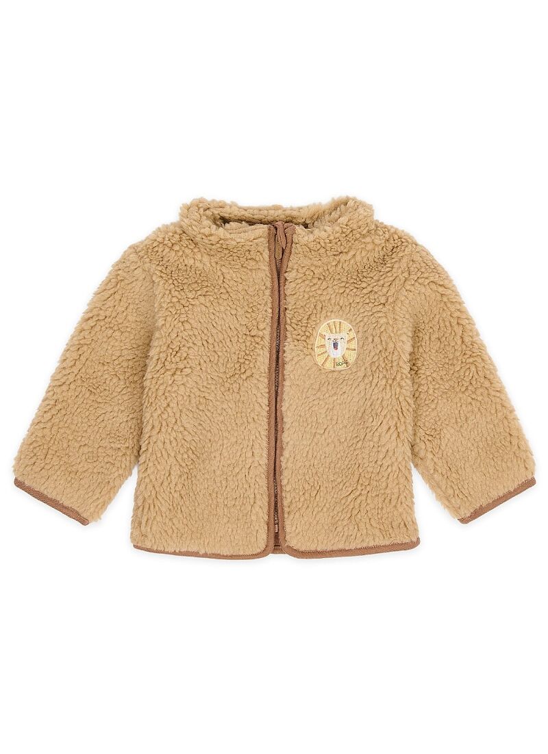 CARDIGAN TEDDY WARM TAUPE