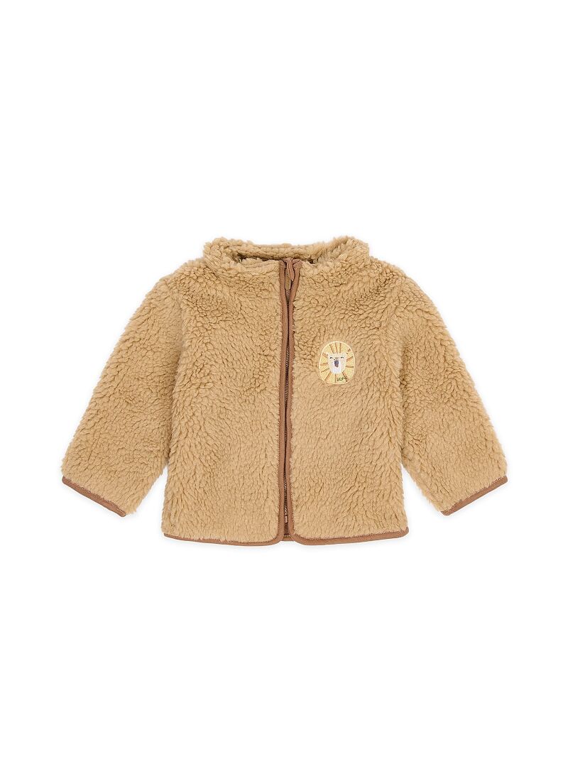 CARDIGAN TEDDY WARM TAUPE