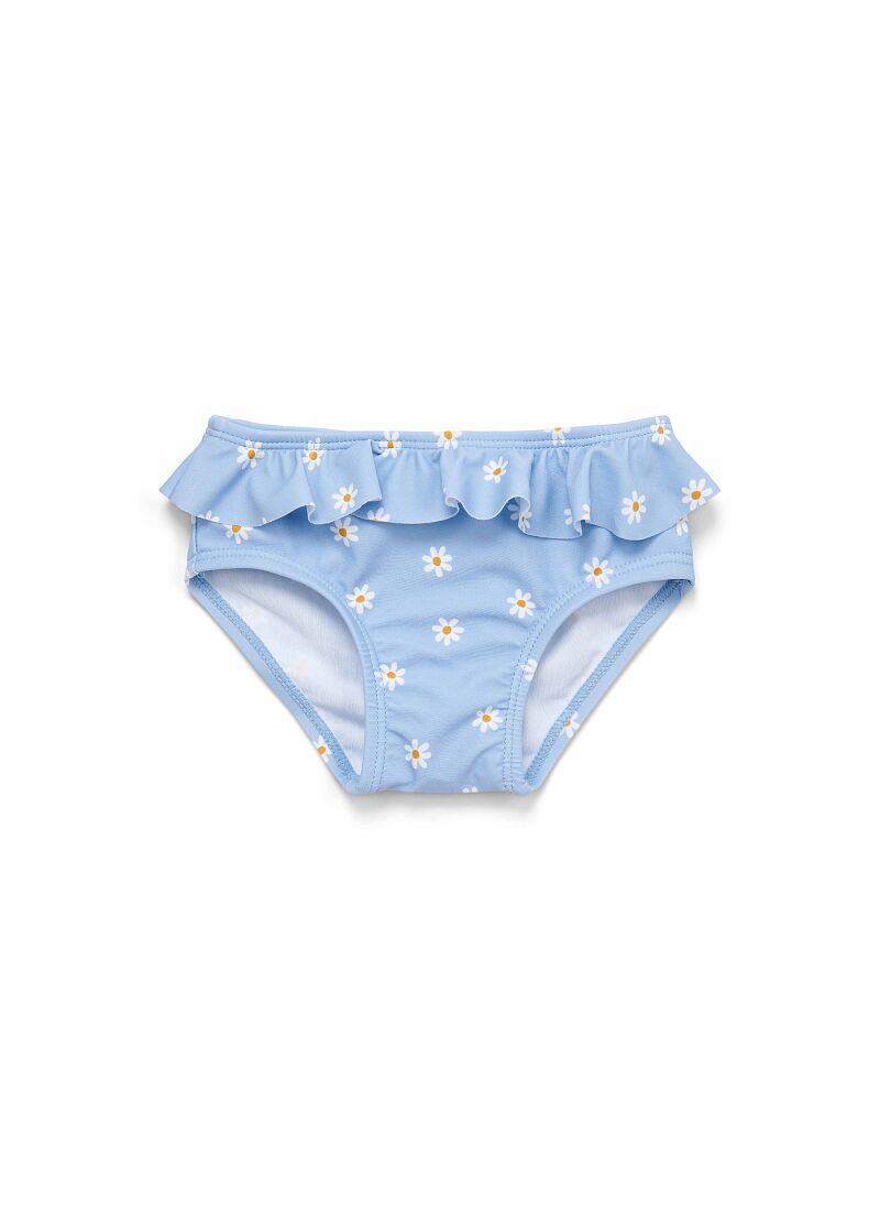 SWIM PANT DAISIES BLUE