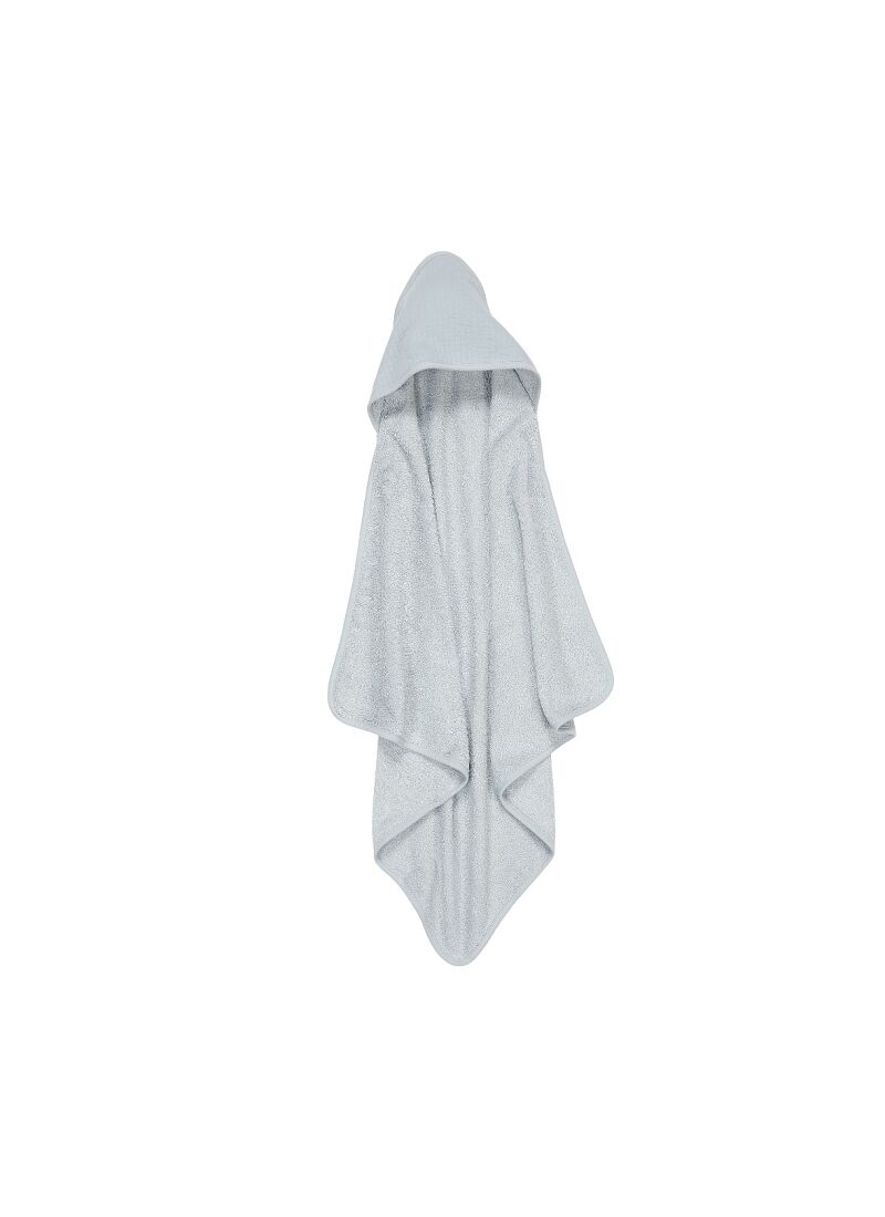 HOODED TOWEL PURE SOFT BLUE
