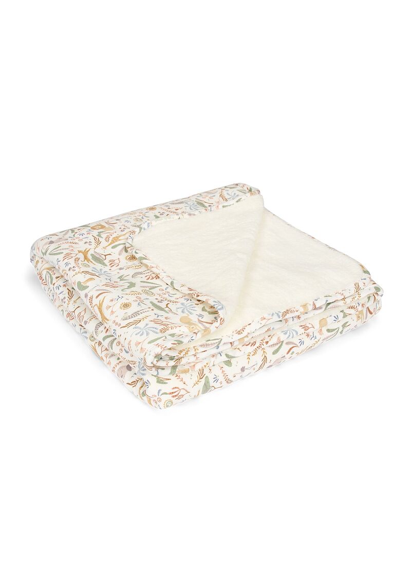 QUILTED BLANKET (110x140) SAFARI LEO