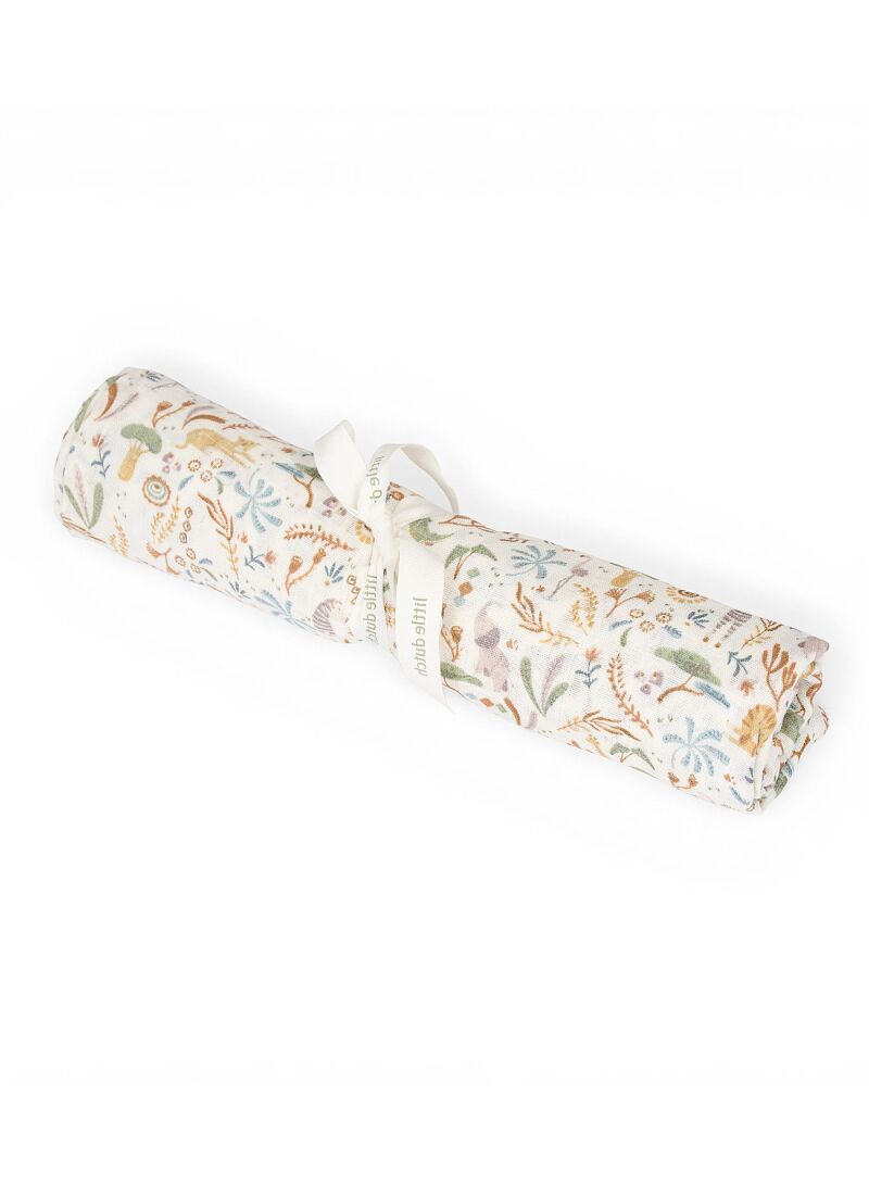 MUSLIN BLANKET (120x120) SAFARI WONDERS