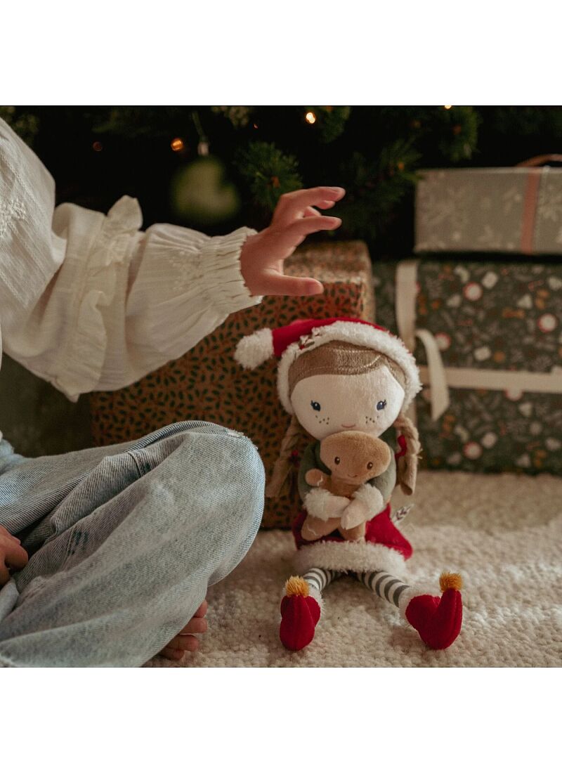 LARGE MEDIUM DOLL CHRISTMAS ROSA