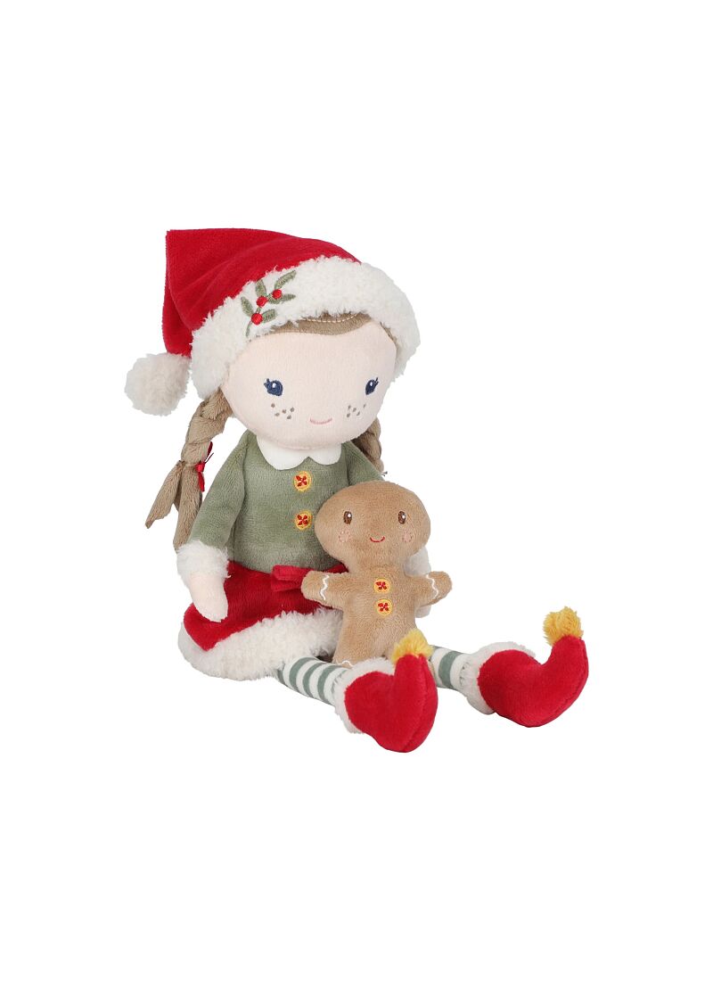 LARGE MEDIUM DOLL CHRISTMAS ROSA