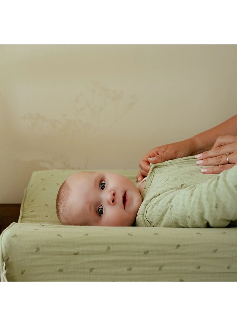 SLEEPING BAG PURE SAGE (6-18M)