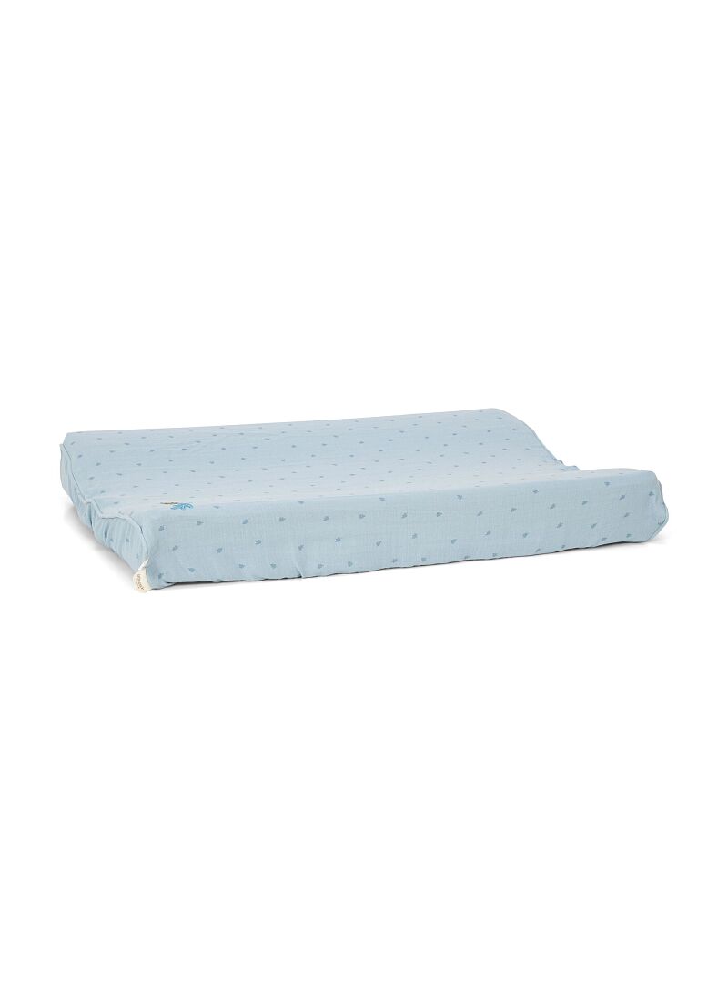 CHANGING COVER PURE DENIM BLUE