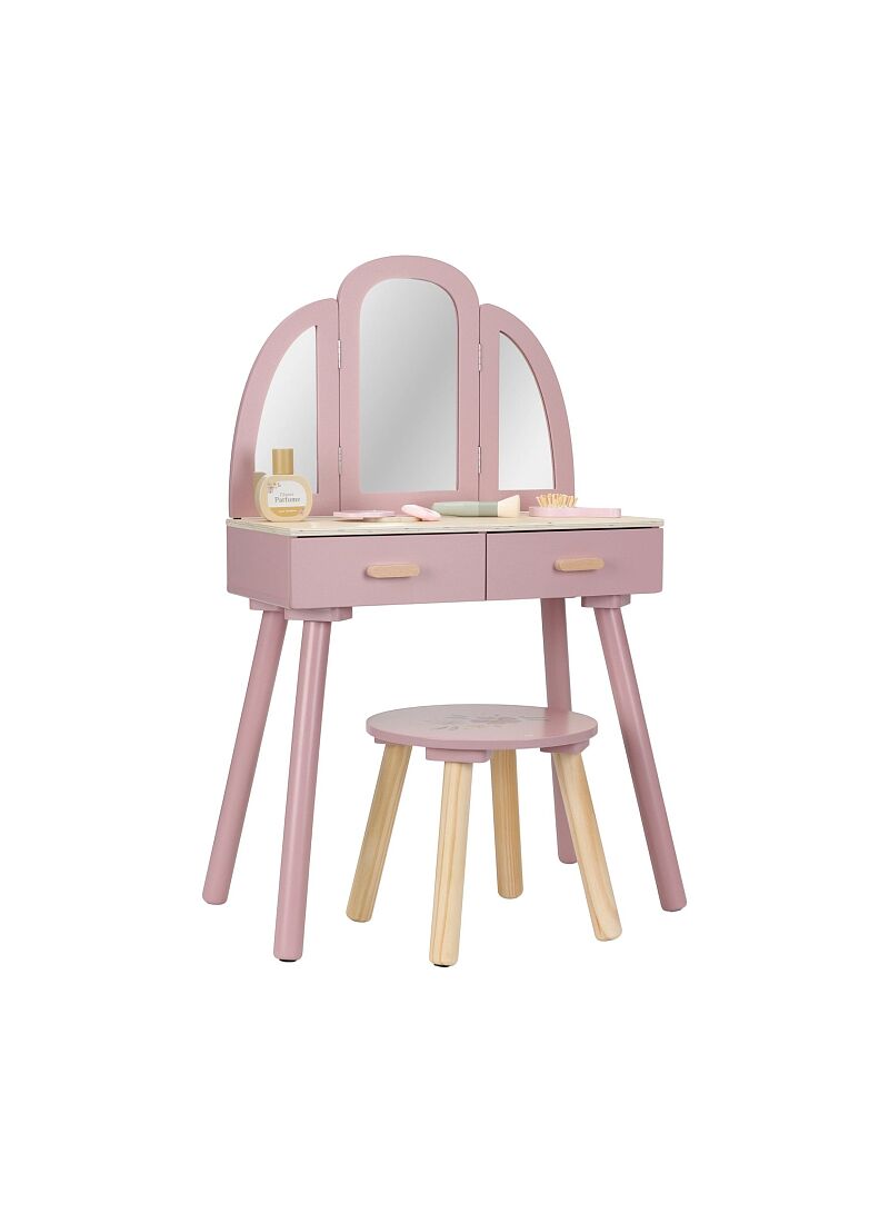 WOODEN TOY BOUDOIR PINK