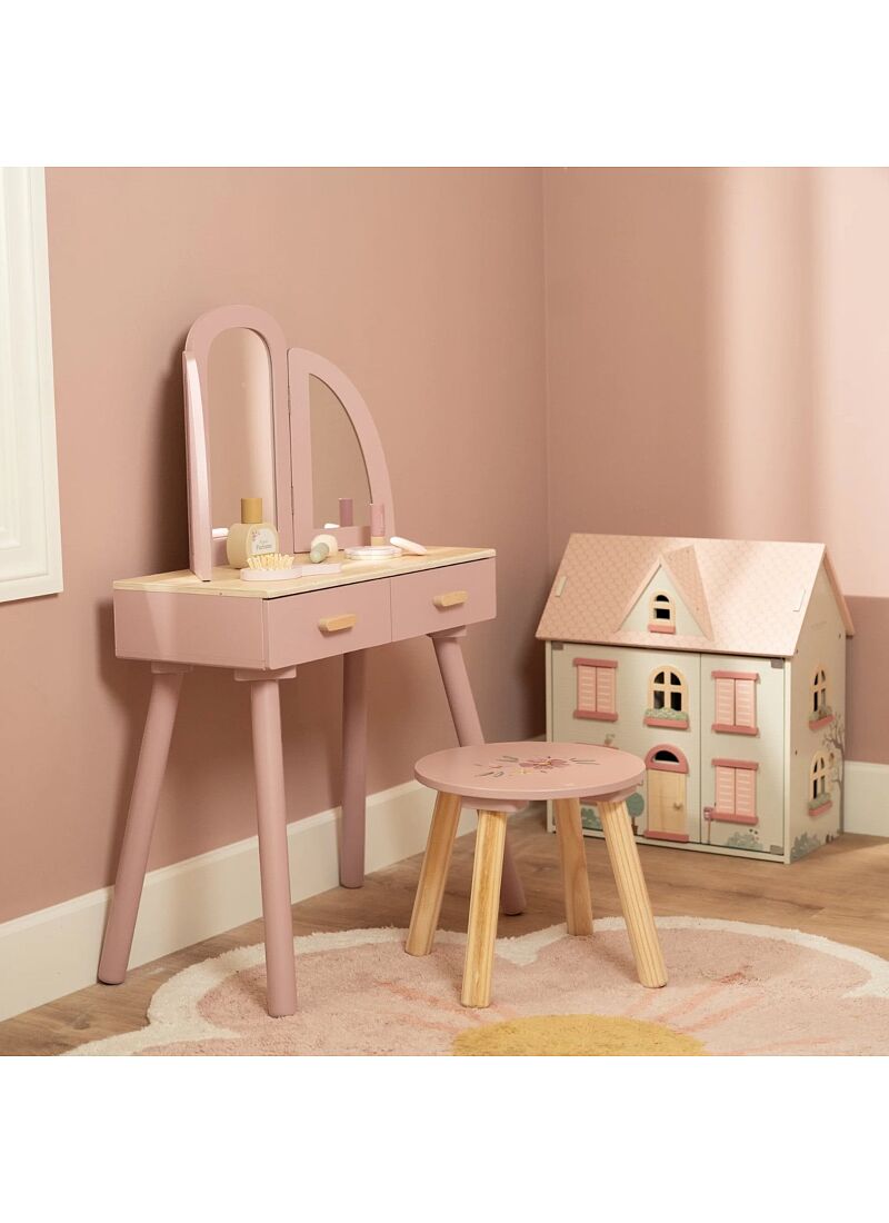 WOODEN TOY BOUDOIR PINK