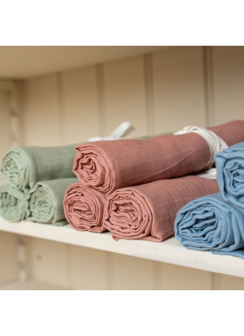 MUSLIN BLANKET (120x120) SAGE
