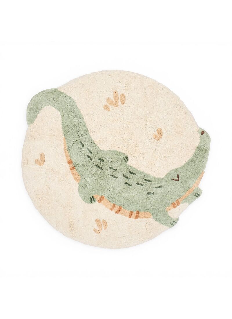 CARPET CROCODILE (117X120)