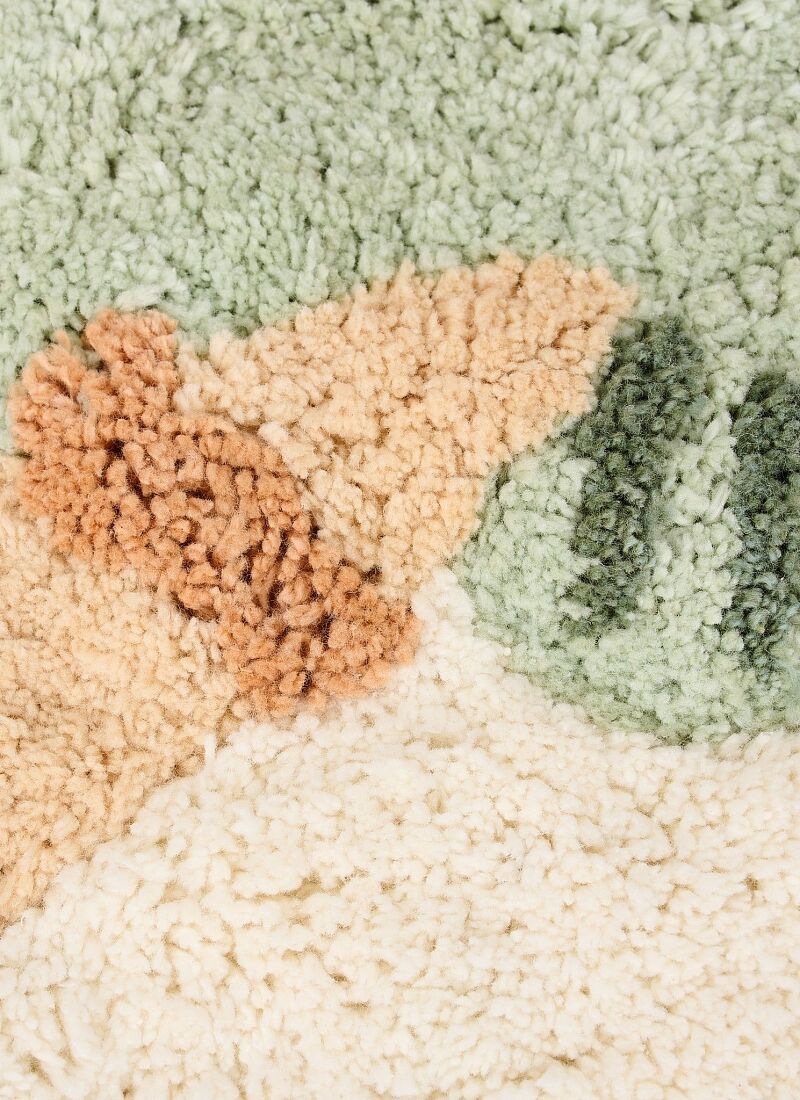 CARPET CROCODILE (117X120)