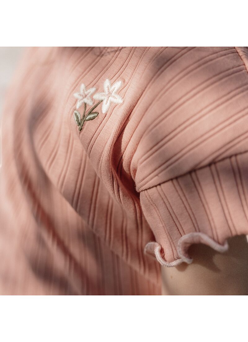 SHORTSLEEVE T-SHIRT FROM ORGANIC COTTON PINK BLUSH