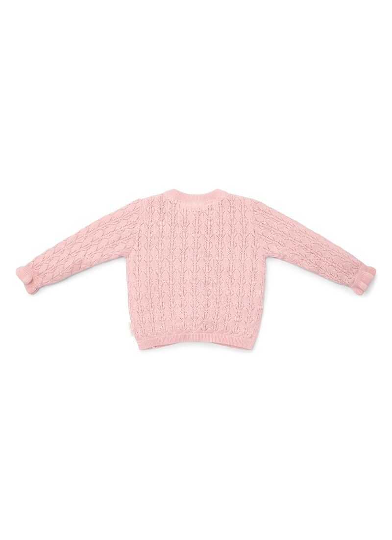 ORGANIC COTTON CARDIGAN LOTUS