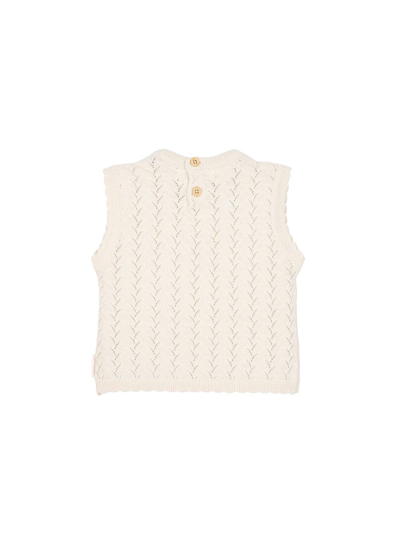 SHORTSLEEVE T-SHIRT FROM ORGANIC COTTON CREME