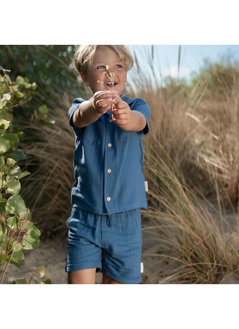 SHORTS INDIGO
