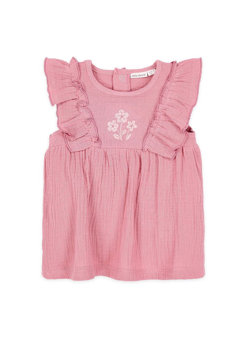 DRESS AND SHORTS SET PINK BLUSH