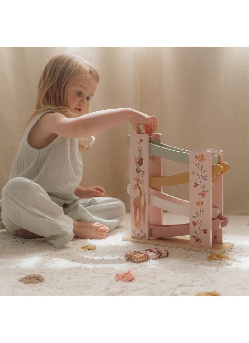 WOODEN RAMP RACE TRACK FAIRY GARDEN