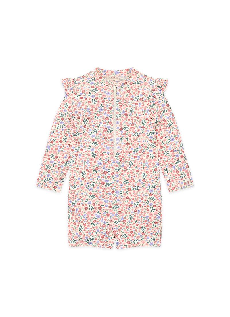 LONG SLEEVE BATHSUIT DREAMY FLOWERFIELD