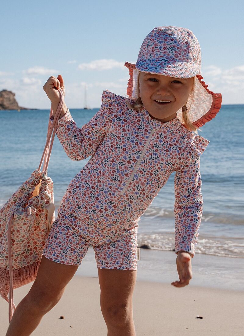 LONG SLEEVE BATHSUIT DREAMY FLOWERFIELD