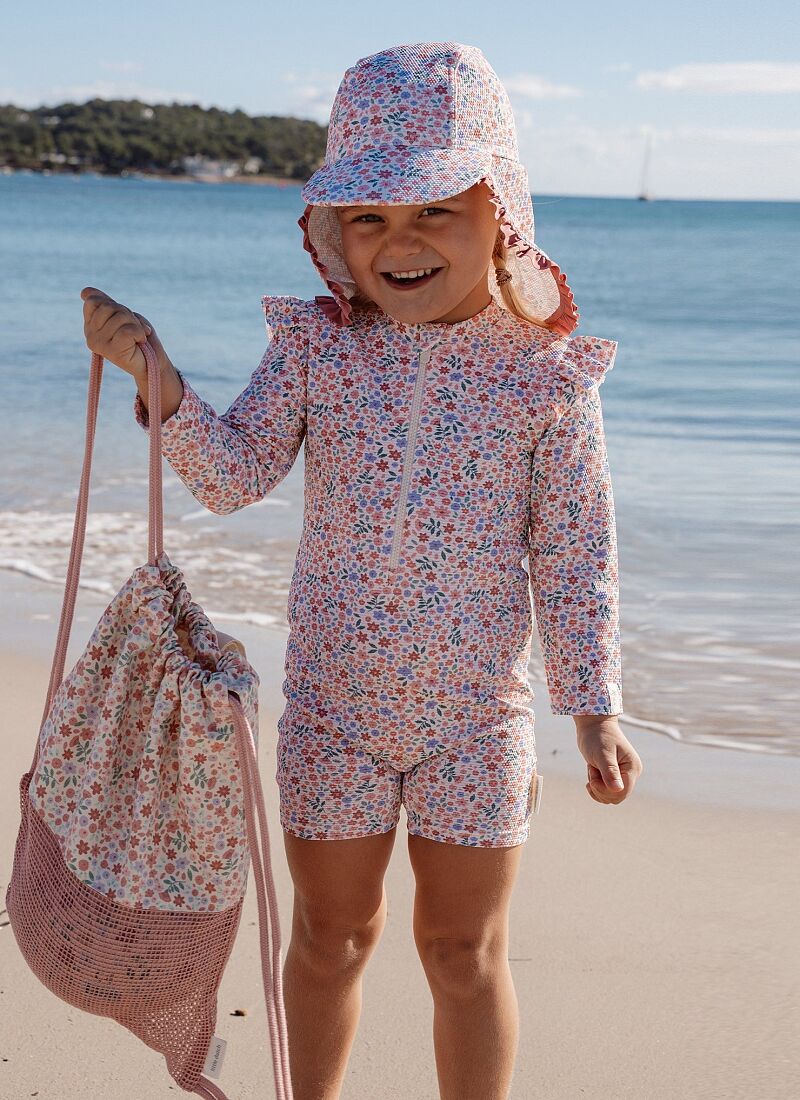 LONG SLEEVE BATHSUIT DREAMY FLOWERFIELD