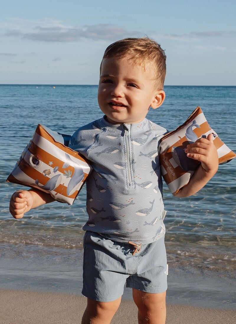 SWIM T-SHIRT WITH SHORT SLEEVE OCEAN SPLASH