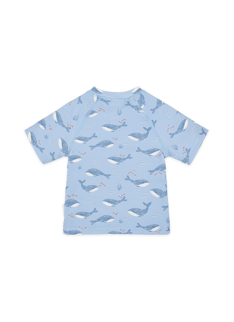 SWIM T-SHIRT WITH SHORT SLEEVE OCEAN SPLASH