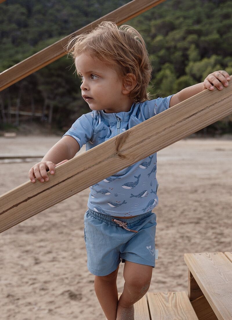 SWIM T-SHIRT WITH SHORT SLEEVE OCEAN SPLASH
