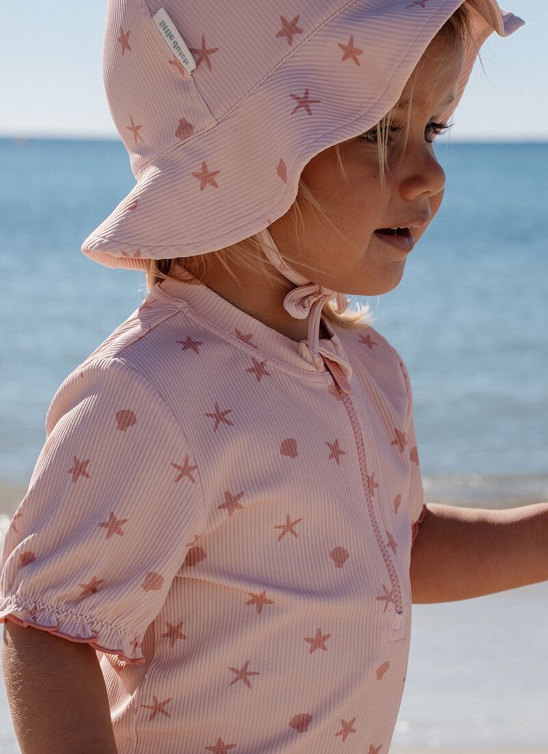 SWIM T-SHIRT WITH SHORT SLEEVE DREAMY SEASHELLS