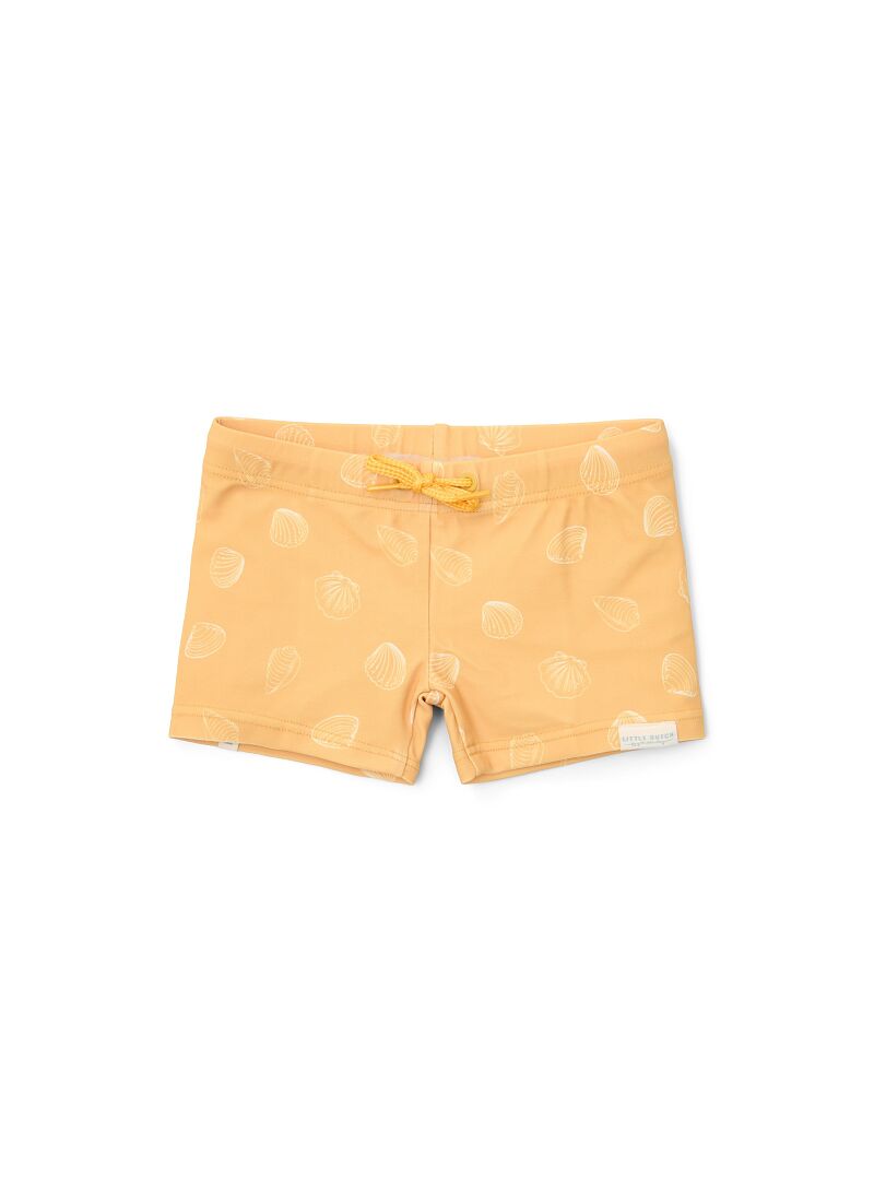 SWIM PANT SEASHELLS SUNNY YELLOW