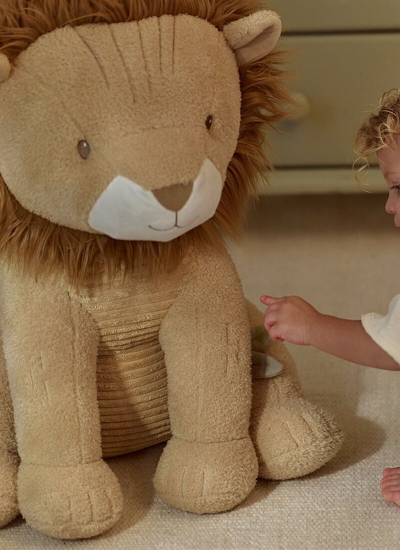 SOFT TOY 60cm LION SAFARI FRIENDS