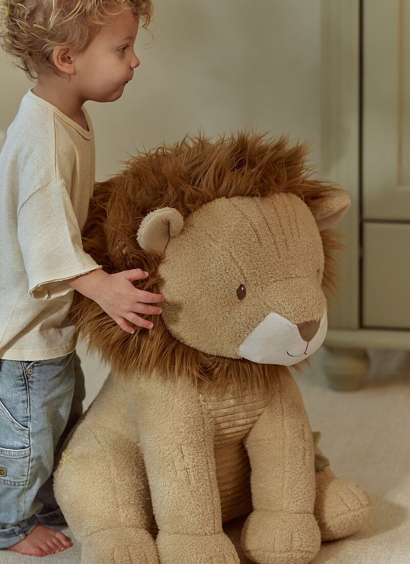 SOFT TOY 60cm LION SAFARI FRIENDS