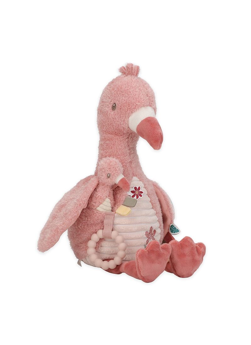 SOFT ACTIVITY TOY FLAMINGO SAFARI FRIENDS