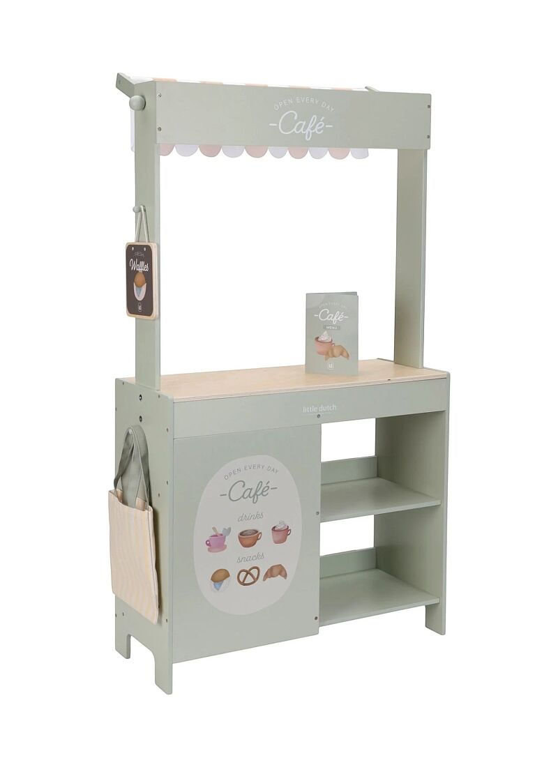 WOODEN MARKET STALL