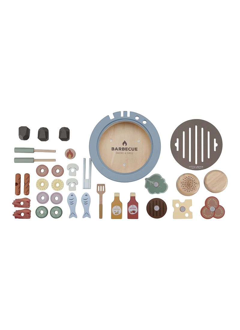 WOODEN BARBECUE