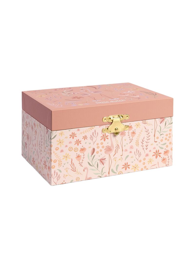 MUSICAL JEWELRY BOX SAFARI FRIENDS