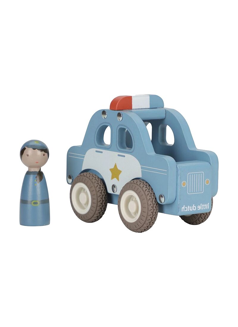 WOODEN PATROL CAR