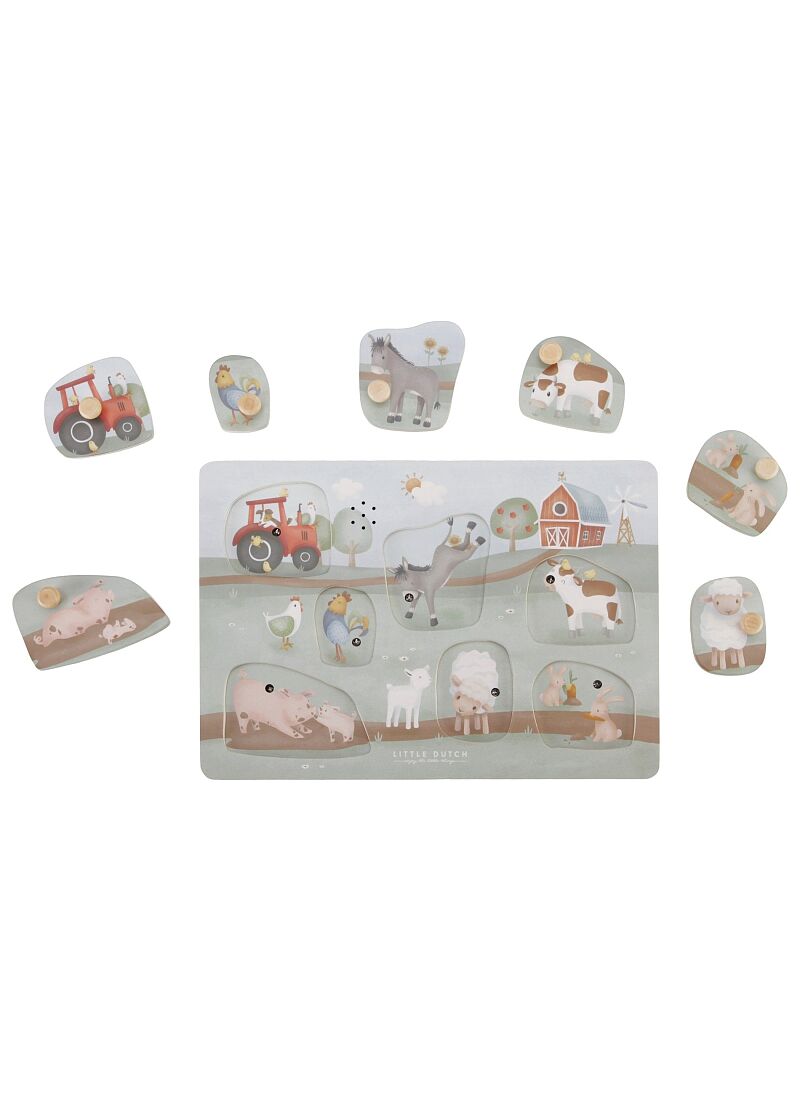 WOODEN PUZZLE FARM