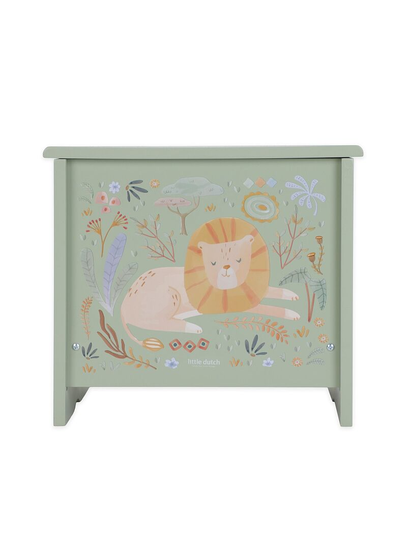 WOODEN PIANO SAFARI FRIENDS GREEN