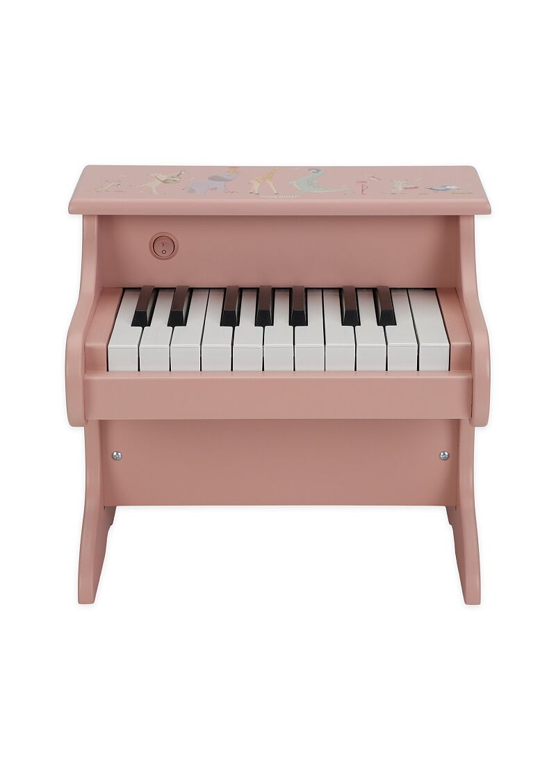 WOODEN PIANO SAFARI FRIENDS PINK