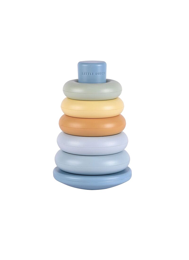 STACKING RINGS BLUE