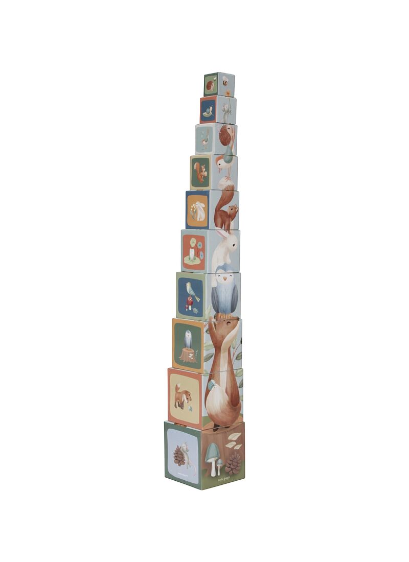 CUBES CARDBOARD FOREST FRIENDS
