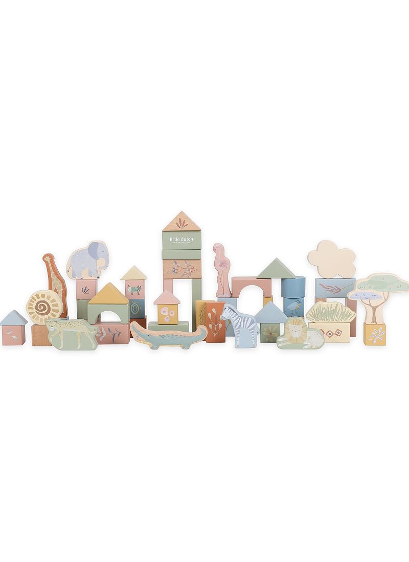 BUILDING BLOCKS SAFARI FRIENDS