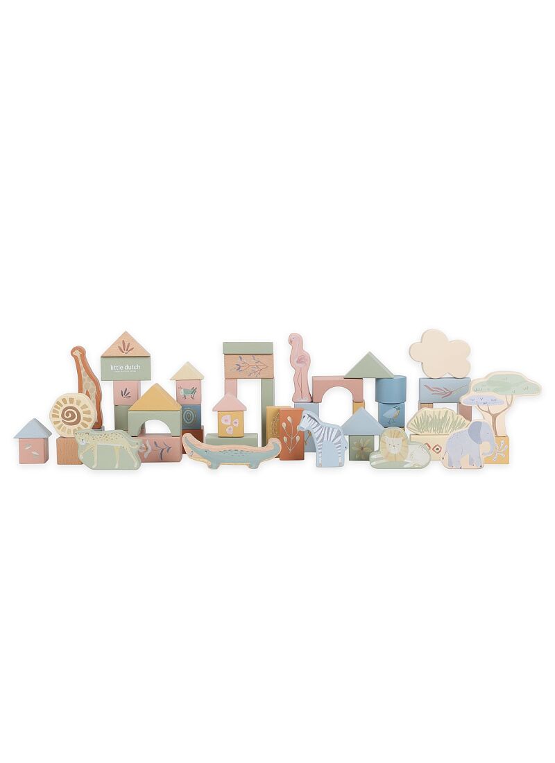 BUILDING BLOCKS SAFARI FRIENDS