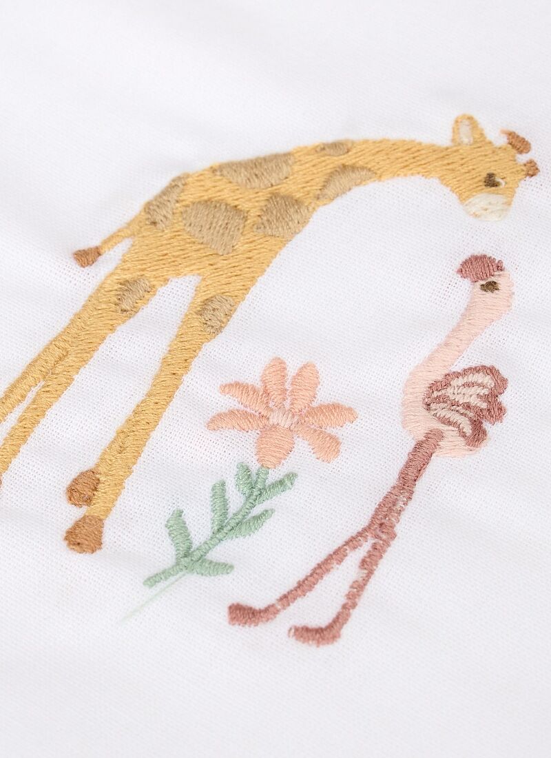 CRADDLE SHEET FLAMINGO