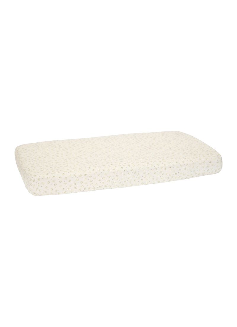CRADDLE FITTED SHEET BLUEBERRY LEAVES