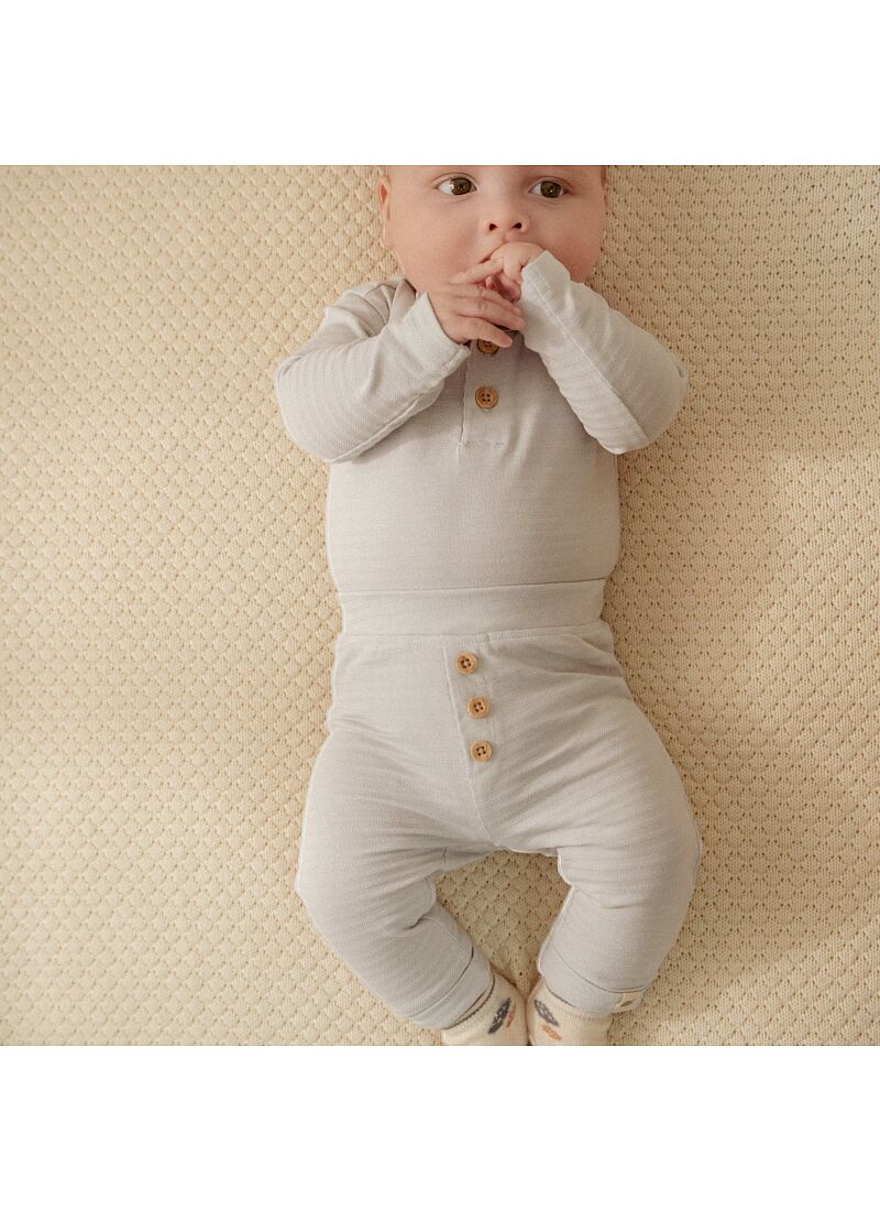 ORGANIC COTTON PANTS BABY BLUE