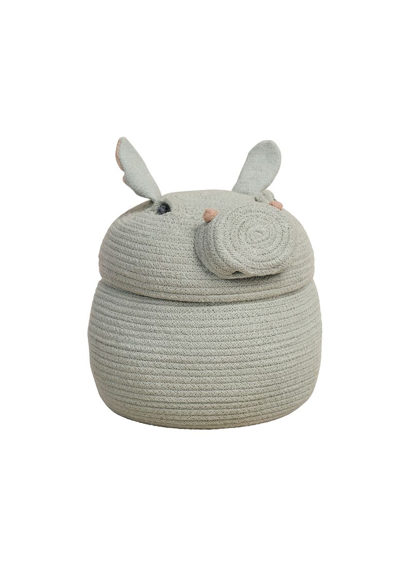 BASKET HENRY THE HIPPO (25X30)