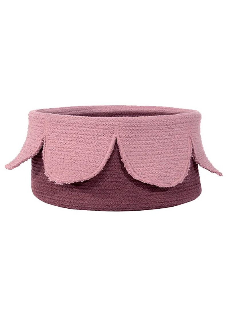 BASKET PETALS ASH ROSE (20x33)