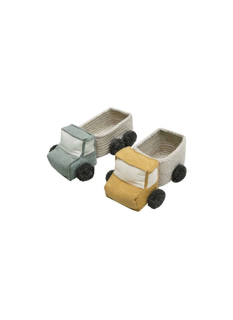 BASKET SET 2PCS MINI TRUCKS